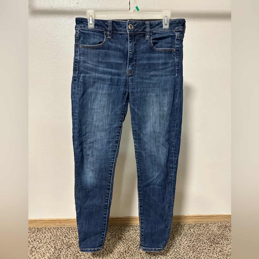 American Eagle - High rise jegging - Size 8 short - Super super stretch